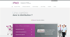 Desktop Screenshot of managementdeladistribution.fr
