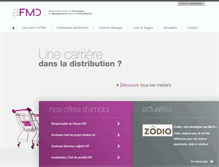 Tablet Screenshot of managementdeladistribution.fr